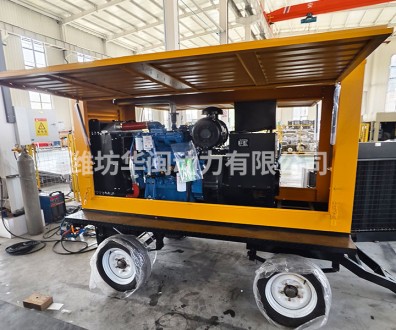 100KW（A180）移动拖车防雨棚