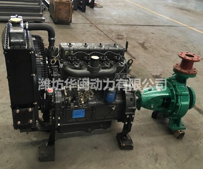 30KW水泵机组 K4100D柴油机 IS125-100-315J离心式清水泵